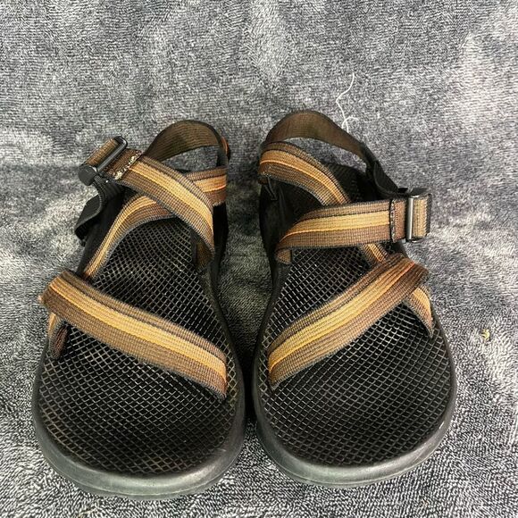CHACO Z/1 Z1 Z Classic Vibram Hiking Water Sandals - Brown Stripe - Men’s 10 - Picture 2 of 8